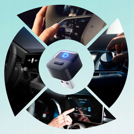 Adapter WiFi 6 Bezprzewodowy do Android Auto i Carplay Dual Phone 2w1 USB